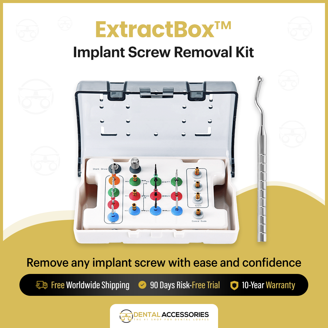 Implant Screw Removal Kit Dental Accessories