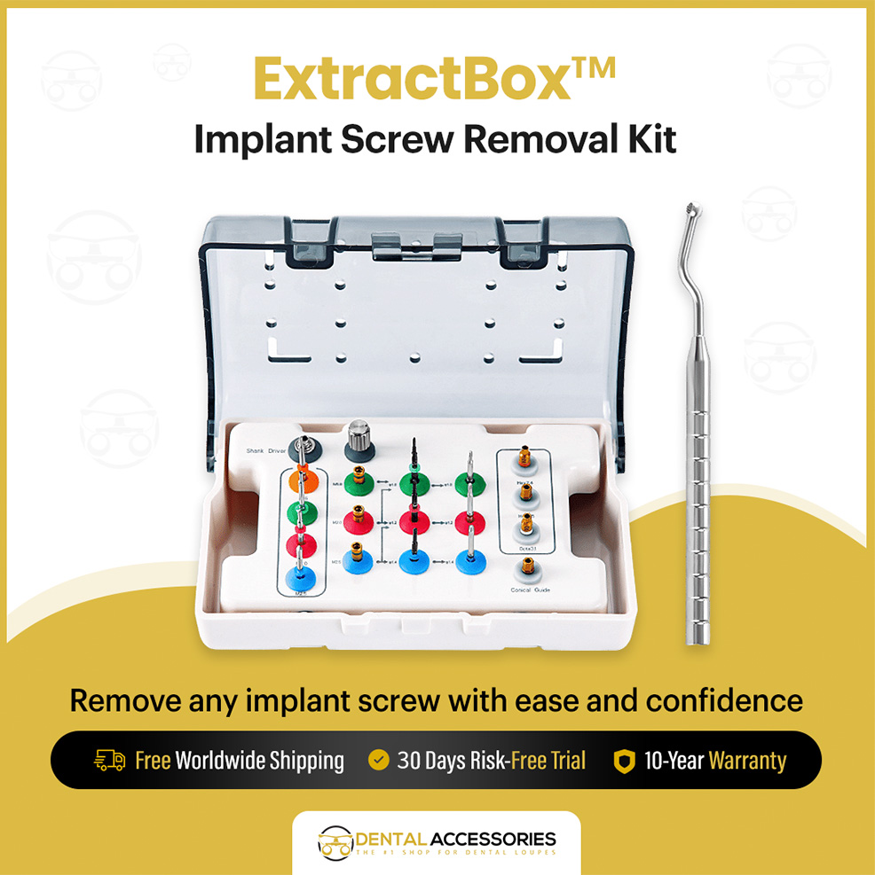 Implant screw removal kit Dental Accessories